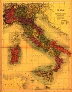 Lantern_Press_-_Italy_Panoramic_Map