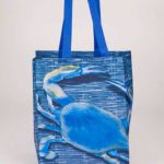 Blue Crab Recycled Tote Bags