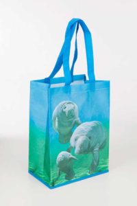 Manatee_Recycled_Tote_Bag_-_Left