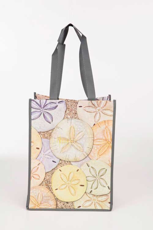 Sand Dollars Recycled Tote Bags